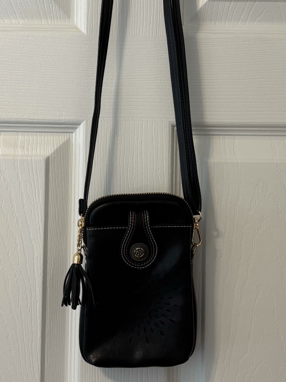 Black Aphison Cross Body Bag